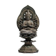 불상 센테 관음 보살 15.5cm (고미 청동) 불사:마키다 히데구모