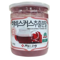 미스앤레이디 프리미엄 히비스커스 추출 분말 20배 농축, 1개, 200g