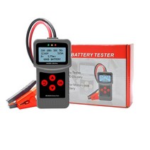 자동차 배터리 테스터 부하 고급형 lancol micro200pro 12v car battery tester 디지털 자동차 진단 배터리 테스터 분석기 차량 크랭킹 충전 테스터, 큰 클램프, 핀란드어