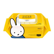 슈퍼대디 저자극 아기물티슈 소프트 캡형, 20팩, 1개