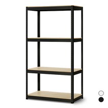 철제수납장 무볼트조립식 앵글선반 80x40x150 4단, 상품선택:무볼트앵글80 4단 150 화이트