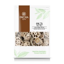 [인차] 국내산 말린 연근 연근뿌리 차 300g 건조 연근차, 상세 설명 참조