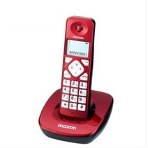 맥슨 한글 무선전화기 발신자표시 스피커폰 잘들리는 효도 전화기 4대증설기능