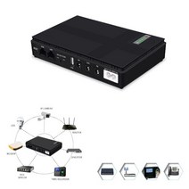 무정전 전원 공급 장치 5V 9V 12V 미니 소형 UPS 배터리 백업 대용량 CCTV 카메라 모뎀 라우터 장비, 01 Y1AE4NB105347-UK-88