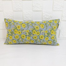 민서 데일리 수제 고급 린넨 면혼방 베개 커버 썬플라워 25x45 편백 메밀 좁쌀등 베개커버