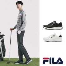 FILA 22FW 최신상 다이얼 골프화 남성 (천연소가죽)