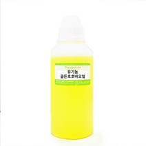 [더위치] 유기농 골든 호호바오일 500ml 호호바씨오일 Jojoba Seed Oil Simmondsia Chinensis