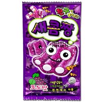 친구가 좋아하는 새콤짱 포도맛 젤리 42g, 1개