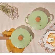 풍년 블리스 라레트로 IH인덕션겸용 통주물 세라믹코팅 칼라 편수냄비 20cm, 상세설명 참조, 없음