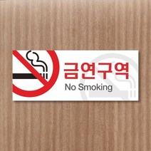 세경케이알 WPR004 금연 표지판 통제구역 실내간판 표시판 안내판 경고판 표찰 명판 금지표지판, 포멕스