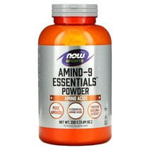 나우푸드 Now Foods 스포츠 아미노-9 에센셜 파우더 11.64 온스 330g