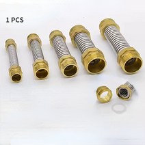 에어컨물호스 팬 코일 유닛 파이프용 커넥터가 있는 dn20-dn40 스테인레스 스틸 물, 구리 커넥터, dn20x20cm