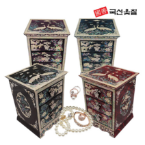 국선옻칠 설 선물 나전칠기 자개보석함 서랍형, 04. 흑색