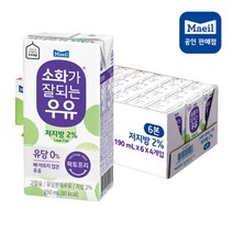 [매일유업]락토프리 소화가 잘되는 우유 저지방 190ml 24팩, 24개
