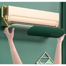 벽걸이형 에어컨 공기 차단 가림막 직선 바람막이 대형 PVC 차단막 무풍 인테리어 가리개, 106.5x16.5x2.6cm, B