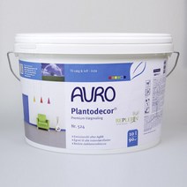 아우로 524번 5L 천연프리미엄페인트 백색 내세척성 접착력 1등급, 5000ml, 1개