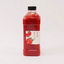 허밍테이블 홈카페 딸기청 (국내산)/옵션선택_530g/1kg/2kg/1kg+1kg, 530g, 1개