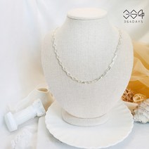 364days 925실버 링크 사각 체인 목걸이 남녀공용 레이어드 초커 롱 은목걸이 여자 남자 커플 목걸이 회사원 사이즈 선택가능