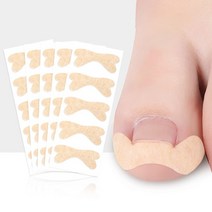 파고드는 내성 발톱 교정 보호 테이프 밴드 25pcs, 내성발톱교정밴드25P