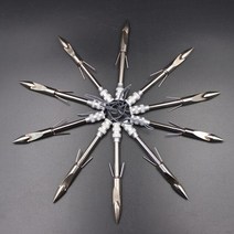 다트 핀 자석다트 전자다트 다트 낚시 릴 협조 사냥 슈팅 새총 투석기 스테인레스 스틸 화살 머리 삼각형, 16 1pcs