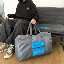 초 경량 대용량 접이식 휴대용 여행 캠핑 보스턴백 항공 비행기 기내용 사이드 가방 백