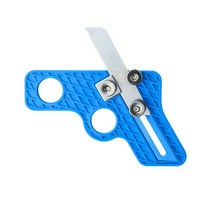 파워딜 다기능 엣지 트리머 목공 수동 얼라이너 목재 트리밍 나이프 목수 하드웨어 직송, 01 Straight  Blue