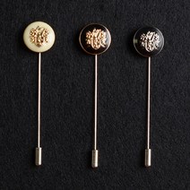 남자 뱃지 B21 남성 정장 옷핀 부토니에 패션 브로치