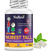 누베스트 톨 NuBest Tall 10+ 키즈 청소년 60캡슐 (통관수수료포함), 상품선택