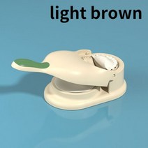 만두만들기 만두틀 기계 2 in 1 만두 diy 수동 몰드 프레싱 스킨 자동 포장기 드롭, [08] 2 In 1 light brown