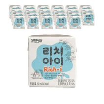 서강 리치아이 유당분해우유, 150ml, 24개