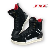 오토바이부츠 바이크부츠 오토바이신발 SUALITE-모터사이클 라이딩 부츠 여름용 통기성 드롭 방지 오프로, 02 BLACK