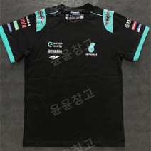 야마하 페트로나스 로고 오토바이 데일리 라이딩 다용도 반팔 티셔츠
