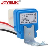 자동 켜기 끄기 광전지 가로등 조명 스위치 컨트롤러 ac220v 110v 50-60hz 10a 사진 제어 광 스위치 센서 스위치, AC110V