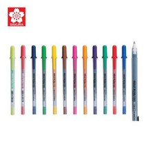 겔리롤 파인 0.6mm 젤잉크 볼펜 10개, 핑크-21