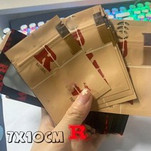 7x10cm 마일 라 식품 만화 사료 보관 가방 무작위 혼합 디자인 캔디 방수 패키지115732, 100PCS, CAMEL