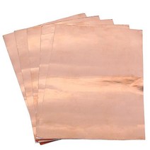 5pcs 300*200mm 구리 호일 시트 0.2mm 두께 전도성 접착 테이프 전기 자기 차폐 기타 수리 도구