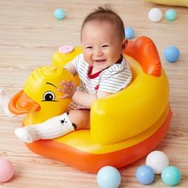 [호사나베이베숍] 아기 오리튜브 유아용 모양튜브, 분홍색튜브