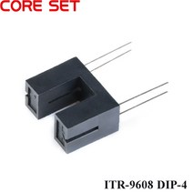 iot스위치 Itr9608 ITR-9608 dip-4 opto 포토 인터럽터 광 센서 dip4 옵토 커플러 광전 스위치 origi, [04] 100pcs