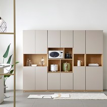 칸느 2600 월플렉스 주방 수납 렌지대 BSC287C, 화이트