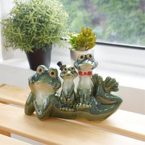 유치원 봄단장 장식소품 개구리 가족인형 책상장식품 소품샵 협탁소품 휴식공간 아기자기한 소품쇼핑몰