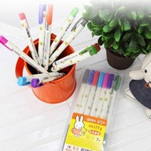 볼펜추천 볼펜 동아 홍당무 미피 볼 포인트 펜 유성볼펜 0.5mm, DoDream™ 0.5블루_DD™