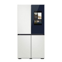 삼성 비스포크 4도어 프리스탠딩 패밀리허브 냉장고 RF85B95E1APN (839L 코타화이트)