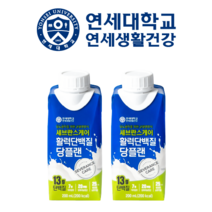 연세헬스케어 당플랜 구수한맛 200ml 단백질 간식 당뇨식 건강식 영양식 식품 활력, 2박스(48팩), 48개
