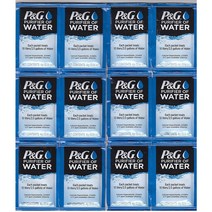 P&G피앤지 정수패킷 정수제 물 정화제 분말 Purifier of Water Packets 12개세트, 12개
