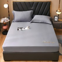 베스트 슬립 패밀리 저상 토퍼 가족 침대 매트 surper 부드러운 실크 같은 탄성 퀸, 밝은 회색, 120x200x30cm