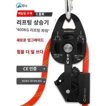 체인블럭 레버블럭 호이스트 밧줄 도르레 리프트, 블랙