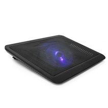 노트케이스 노트북 쿨러 받침대 TBLUE, 블랙