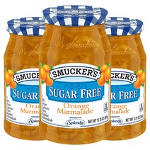 스머커즈 무설탕 오렌지 마말레이드, 361g, 3개