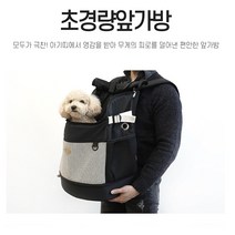 반려동물 앞가방 강아지 주머니 보자기 초경량 L 소동물이동장, 상품선택, 베이지