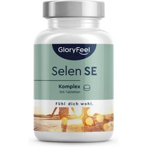 Gloryfeel 셀레늄 365정 아셀렌산 나트륨 및 셀레노메티오닌의 프리미엄 복합제